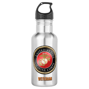 Usmc-Veteranen-Wasser-Flasche Edelstahlflasche