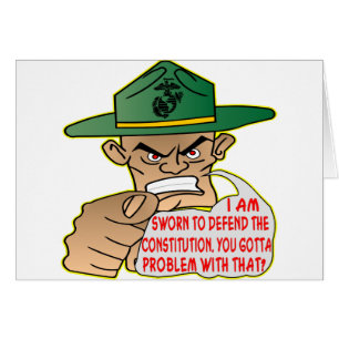 USMC werde ich geschworen, um die Konstitution zu