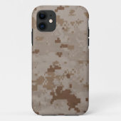 Usmc-Wüsten-Tarnung Case-Mate iPhone Hülle (Rückseite)
