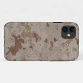 Usmc-Wüsten-Tarnung Case-Mate iPhone Hülle (Rückseite (Horizontal))