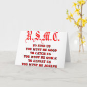 USMC, zum des Fanges zu finden oder wir zu Karte (Gelbe Blume)