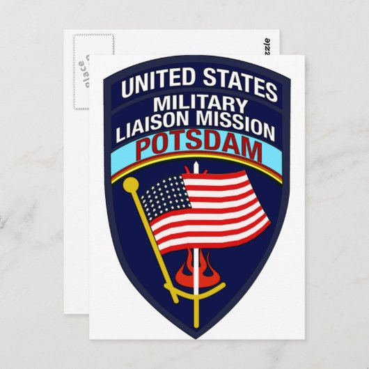 USMLM Insigna Postkarte (Vorne/Hinten)