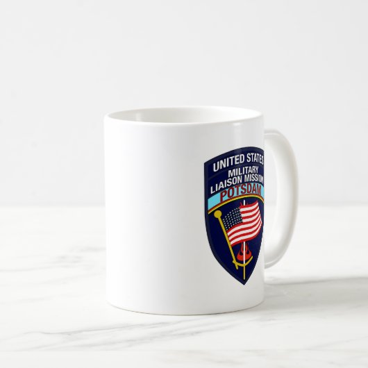 USMLM Insignien Kaffeetasse (VorderseiteRechts)