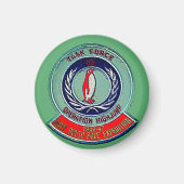 USN Retro-Patch Magnet (Vorne)