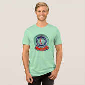 USN RETRO PATCH Tri-Blend SHIRT (Vorderseite voll)