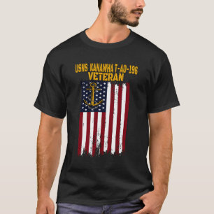 Usns Kanawha T-Ao-196 Wiederauffüllung Oilschiff T-Shirt