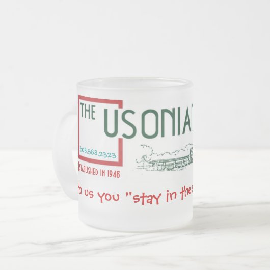 Usonian Inn Logo - Tasse (Vorderseite Links)