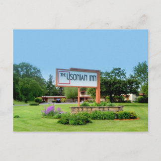 Usonian Inn Postkarte