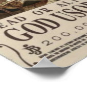 Usopp-Sekunde gewollt Poster (Ecke)