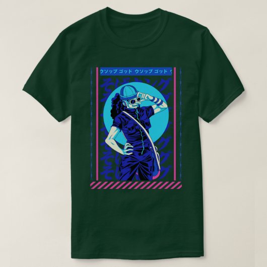 Usopp TShirtUsopp TShirtby Kakkoii Art T-Shirt (Design vorne)