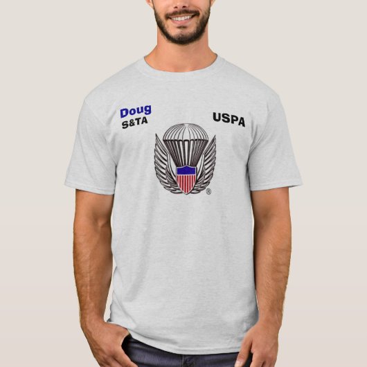 uspa.logo, USPA, Doug, S&TA T-Shirt (Vorderseite)