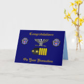 USPHS Commission Corps Captai Werbeaktion Card Karte (Gelbe Blume)