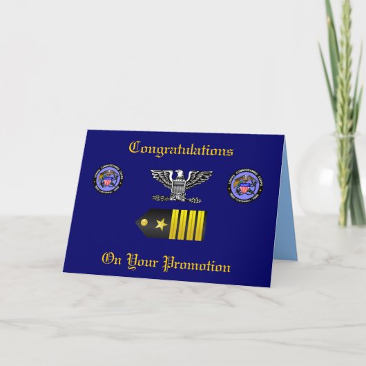 USPHS Commission Corps Captai Werbeaktion Card Karte (Vorderseite)