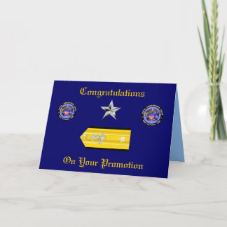 USPHS Commission Corps Rear Admiral Card Karte
