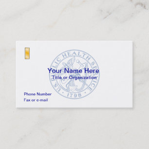 USPHS Ensign Business Card Visitenkarte