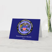 USPHS-Kommission Korps Commander Werbeaktion Card Karte (Rückseite)
