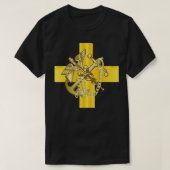 USPHS Öffentlicher Gesundheitsdienst - zwei Texte T-Shirt (Design vorne)