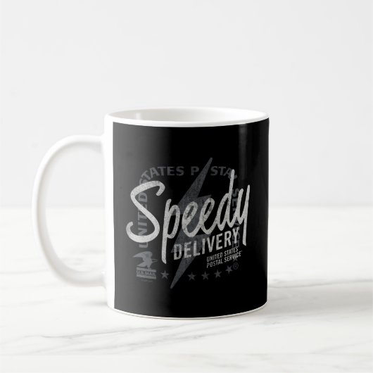 Usps Speedy Delivery Kaffeetasse (Links)