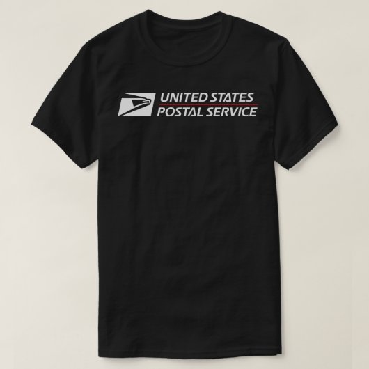 USPS United Staaten People Service Baseball TShirt (Design vorne)