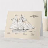 USRC Alexander Hamilton - SBD Dankeskarte (Vorderseite)