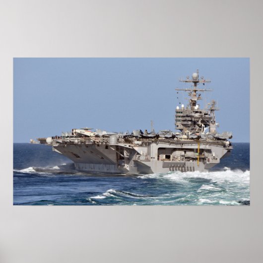 USS Abraham Lincoln (CVN 72) Poster (Vorne)