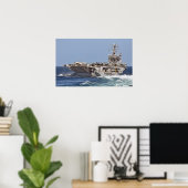 USS Abraham Lincoln (CVN 72) Poster (Heimbüro)