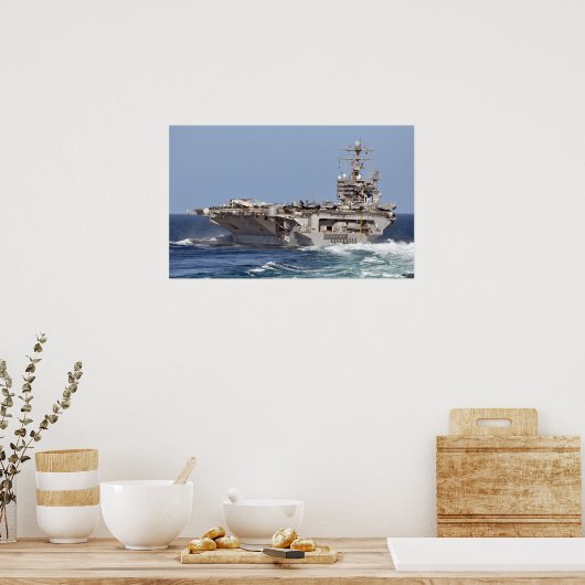 USS Abraham Lincoln (CVN 72) Poster (Küche)