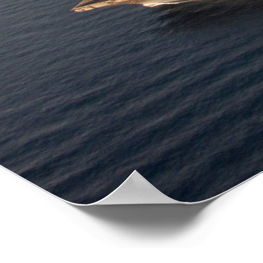 USS Abraham Lincoln (CVN 72) Poster (Ecke)