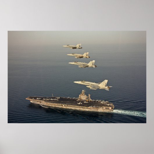 USS Abraham Lincoln (CVN 72) Poster (Vorne)