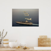 USS Abraham Lincoln (CVN 72) Poster (Küche)