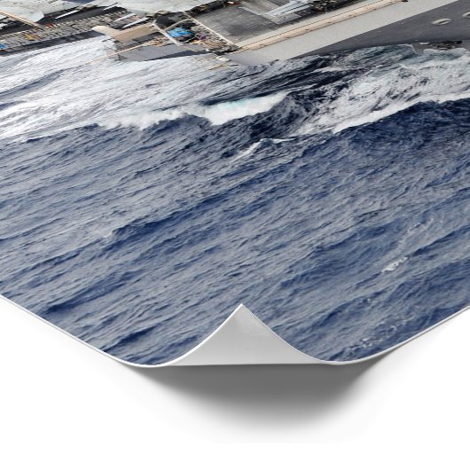 USS Abraham Lincoln (CVN 72) Poster (Ecke)