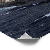 USS Abraham Lincoln (CVN 72) Poster (Ecke)
