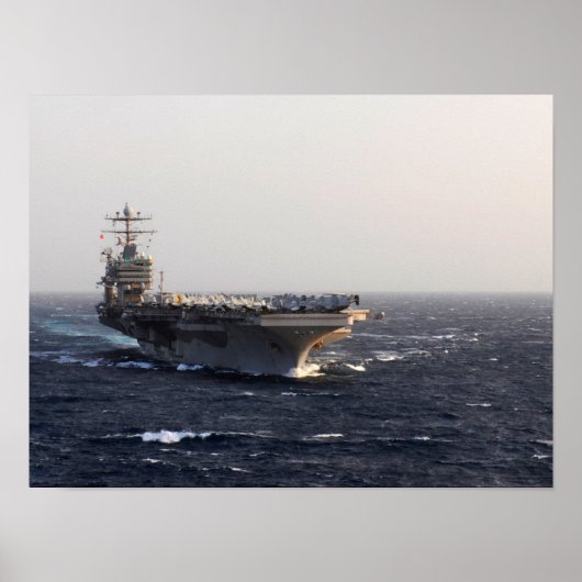 USS Abraham Lincoln (CVN 72) Poster (Vorne)