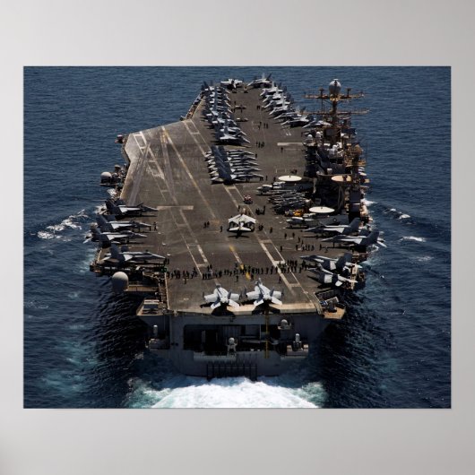USS Abraham Lincoln (CVN 72) Poster (Vorne)