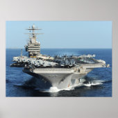 USS Abraham Lincoln (CVN 72) Poster (Vorne)