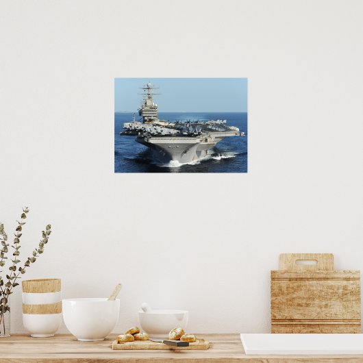 USS Abraham Lincoln (CVN 72) Poster (Küche)