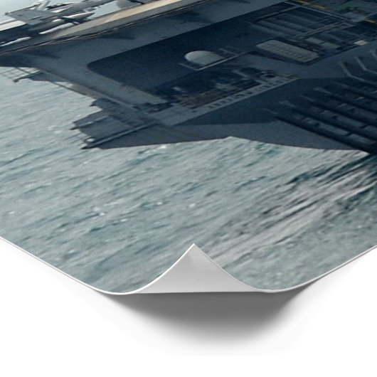 USS Abraham Lincoln (CVN 72) Poster (Ecke)