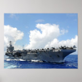USS Abraham Lincoln (CVN 72) Poster (Vorne)