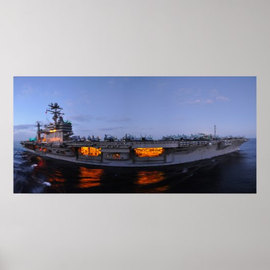 USS Abraham Lincoln (CVN 72) Poster (Vorne)
