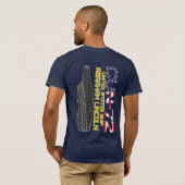 USS ABRAHAM LINCOLN CVN-72 T - Shirt (Schwarz voll)