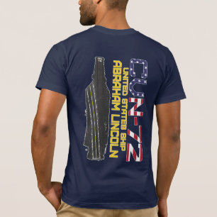 USS ABRAHAM LINCOLN CVN-72 T - Shirt