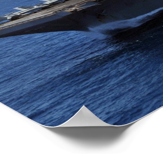 USS Abraham Lincoln Poster (Ecke)