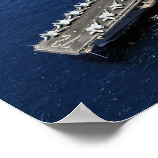 USS Abraham Lincoln Poster (Ecke)