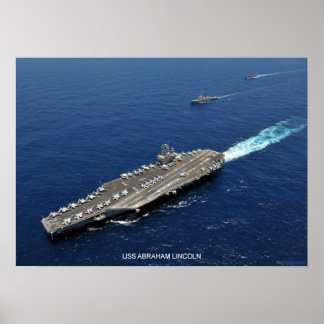 USS Abraham Lincoln Poster