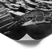 USS Akron fliegt über New York City - Circa 1932 Poster (Ecke)