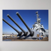 USS Alabama Battleship in Battleship Memorial 2 Poster (Vorne)