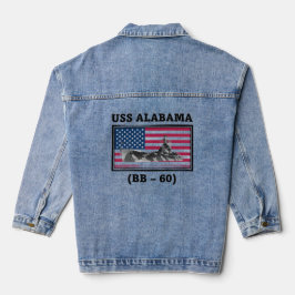 USS Alabama (BB-60) Jeansjacke
