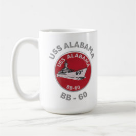 USS Alabama (BB-60) Kaffeetasse