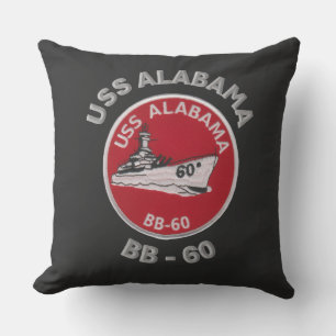USS Alabama (BB-60) Kissen
