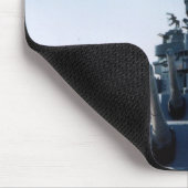 USS Alabama Mousepad (Ecke)